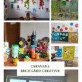 Caravana Reciclării Creative face o oprire la școala noastră, aducând cu ea o explozie plină de culoare.